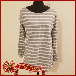 Stripped Maternity Tee